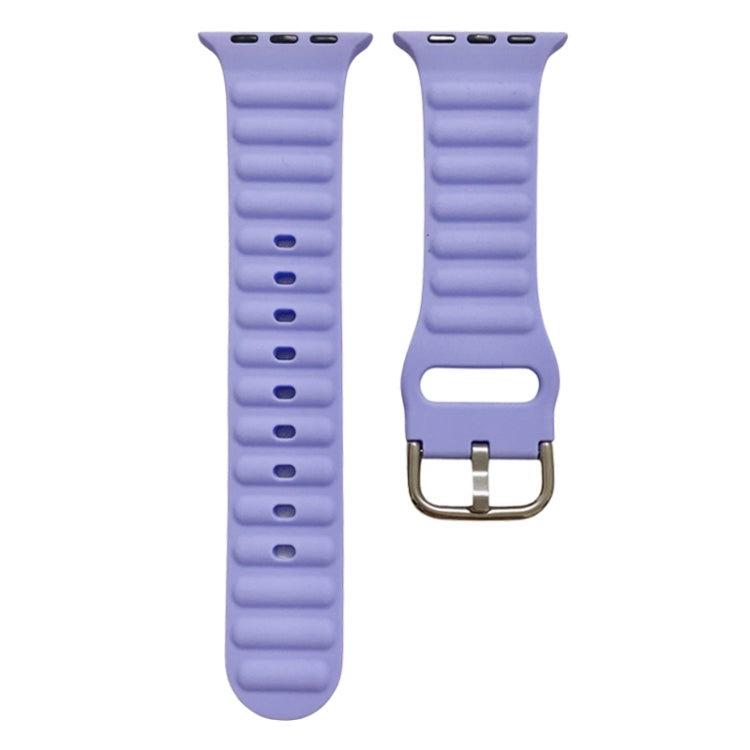 Single Color Silicone Watch Band For Apple Watch Series