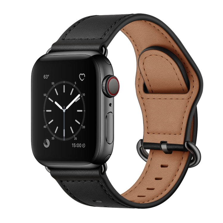 Genuine Leather Watch Band For Apple Watch Series