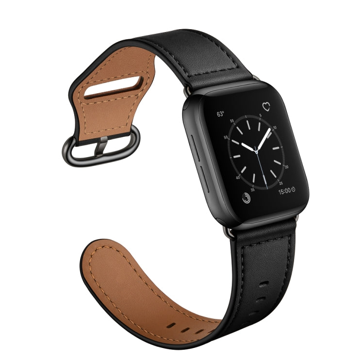 Genuine Leather Watch Band For Apple Watch Series