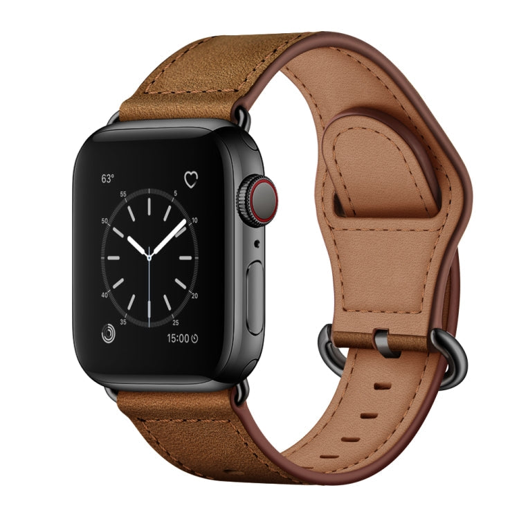 Genuine Leather Watch Band For Apple Watch Series