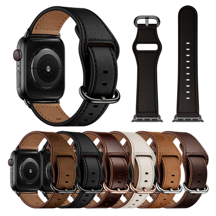 Genuine Leather Watch Band For Apple Watch Series