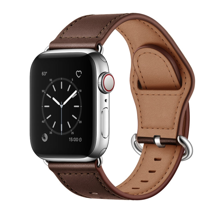 Genuine Leather Watch Band For Apple Watch Series