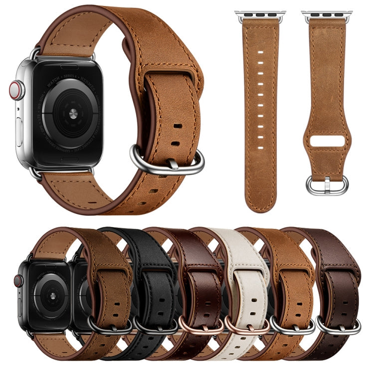 Genuine Leather Watch Band For Apple Watch Series