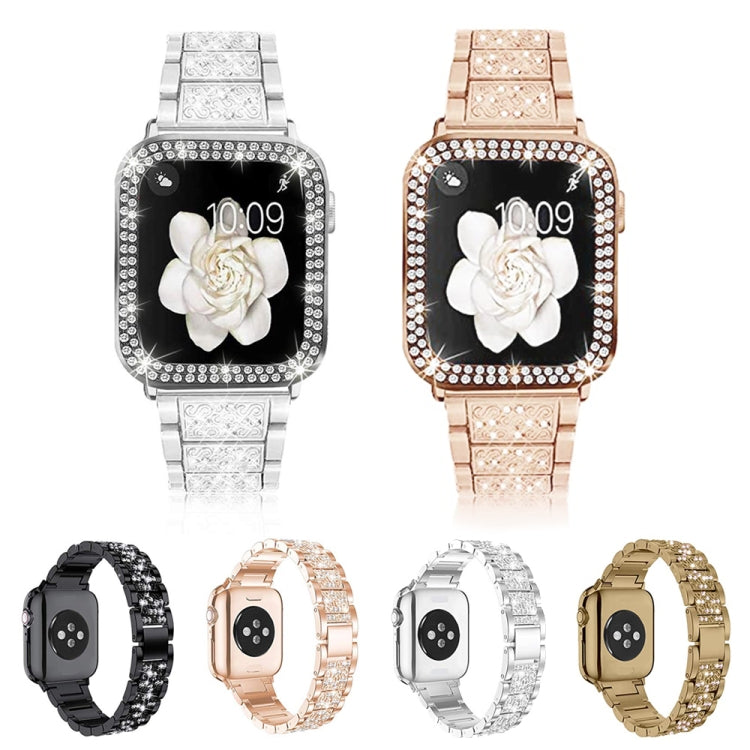 Diamond Metal Watch Band For Apple Watch Series