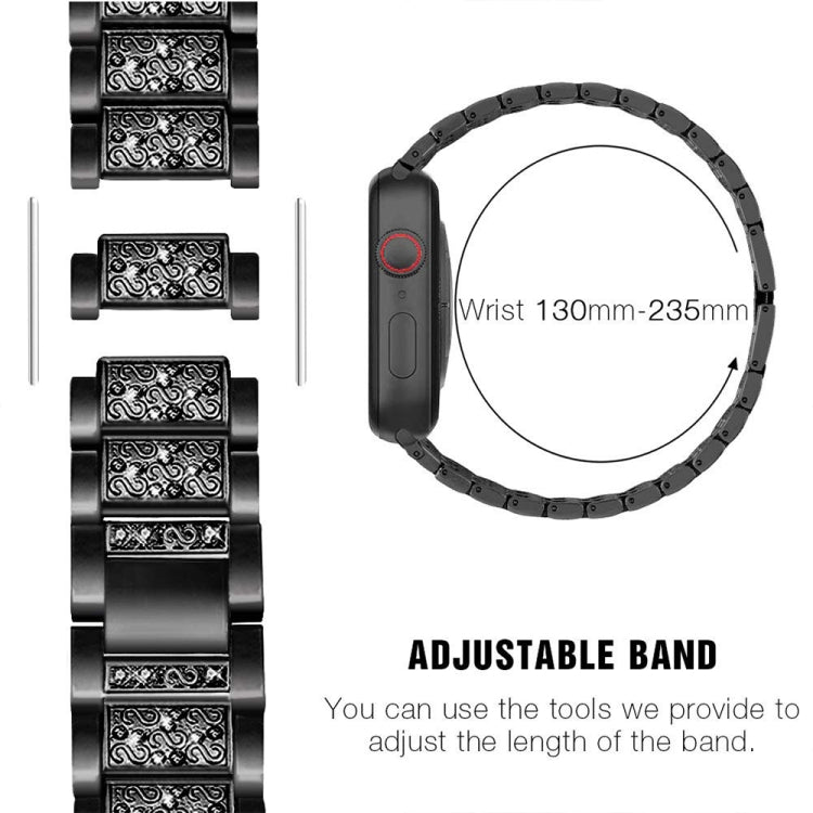 Diamond Metal Watch Band For Apple Watch Series