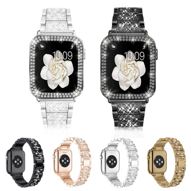 Diamond Metal Watch Band For Apple Watch Series