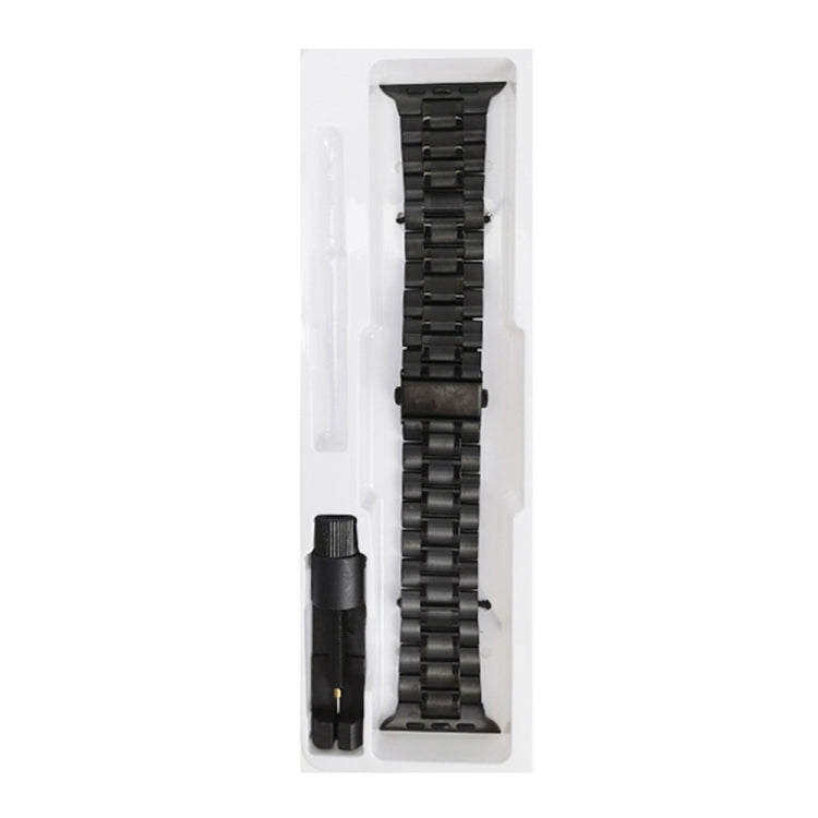 5-bead Stainless Steel Watch Band For Apple Watch Series-Reluova