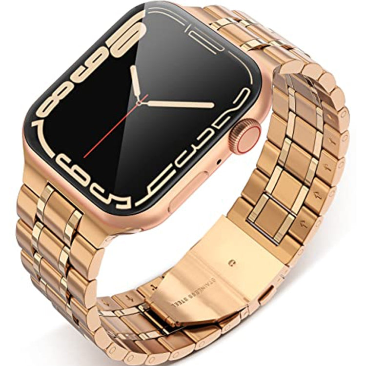 5-bead Stainless Steel Watch Band For Apple Watch Series