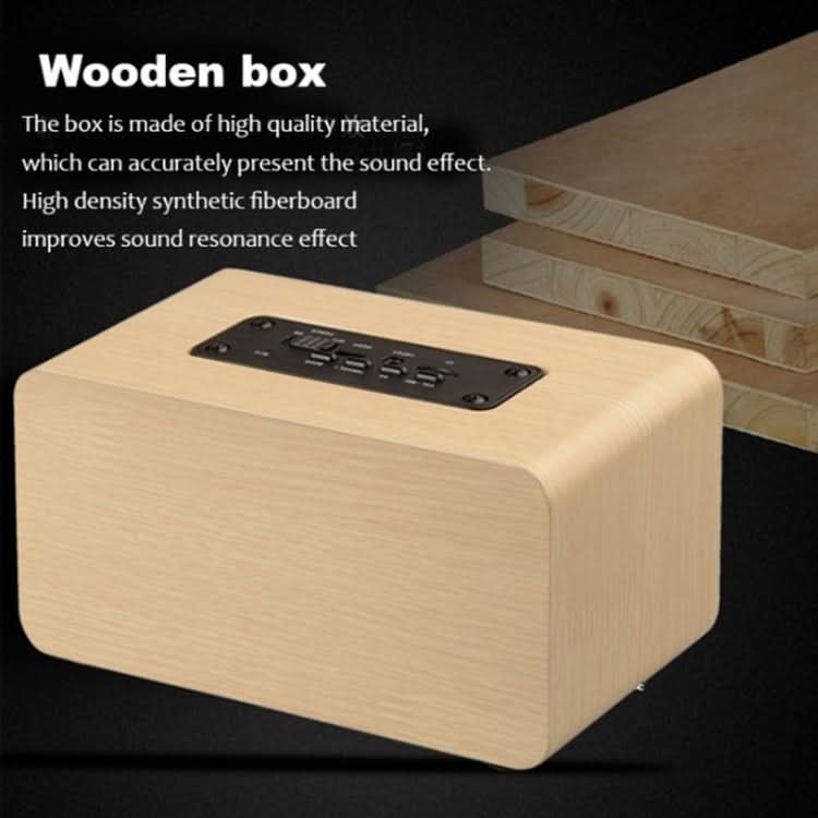 W5 High-end Wooden Wireless Bluetooth Speaker