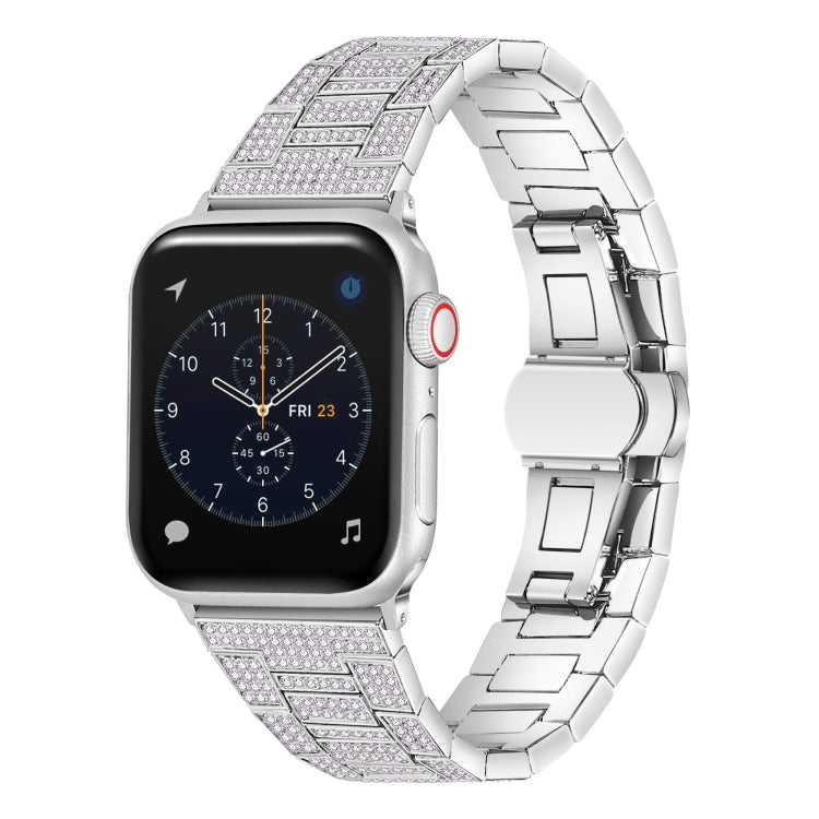 Diamond Metal Watch Band For Apple Watch Series