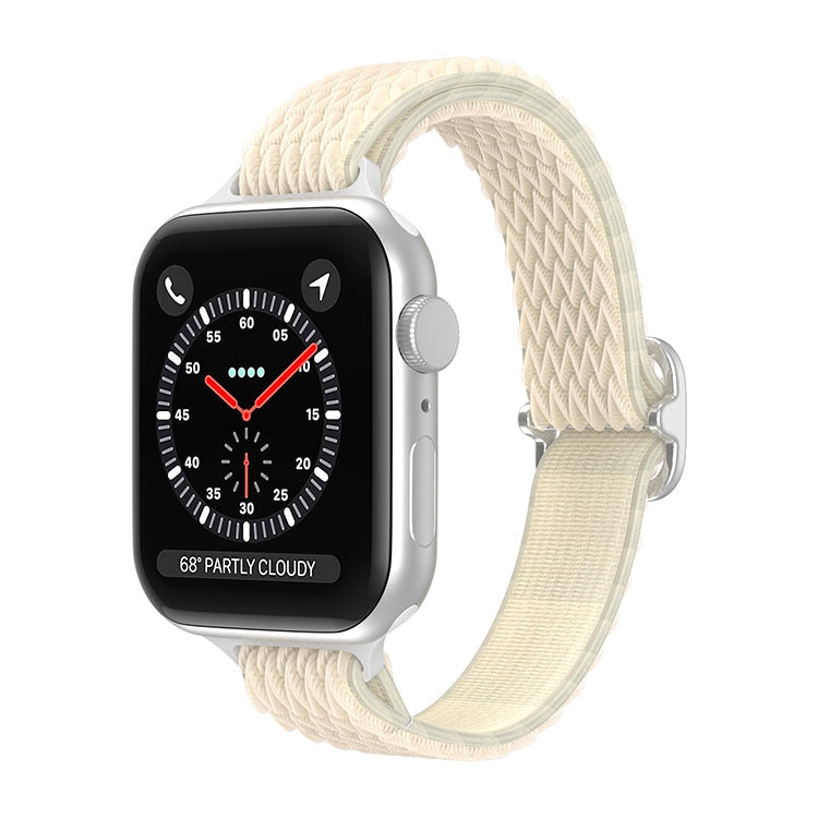 Wave Small Waist Nylon Watch Band For Apple Watch Series