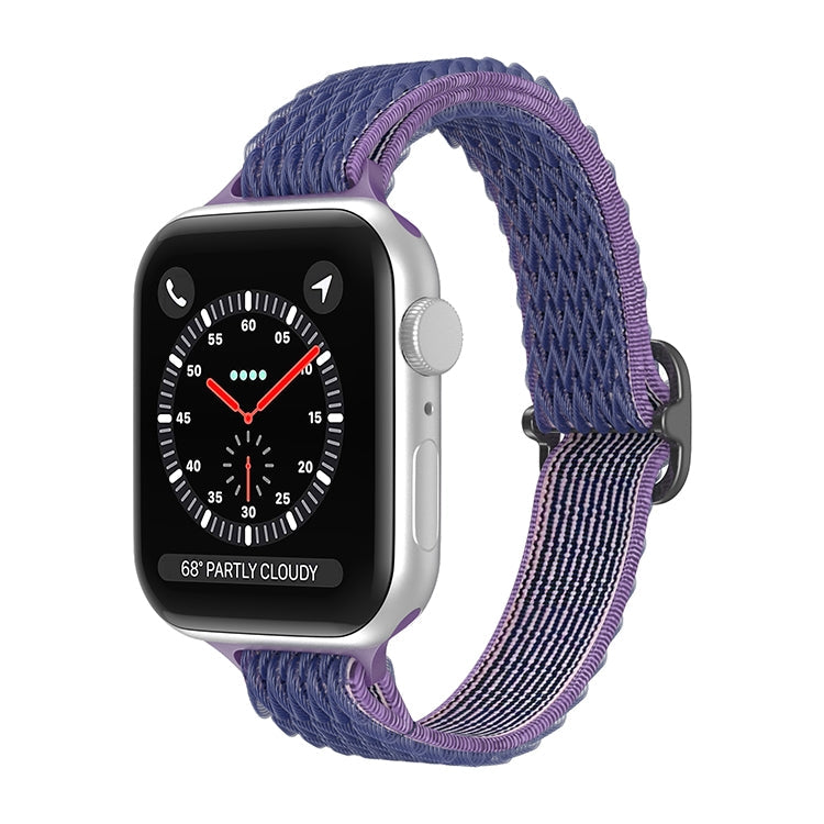 Wave Small Waist Nylon Watch Band For Apple Watch Series