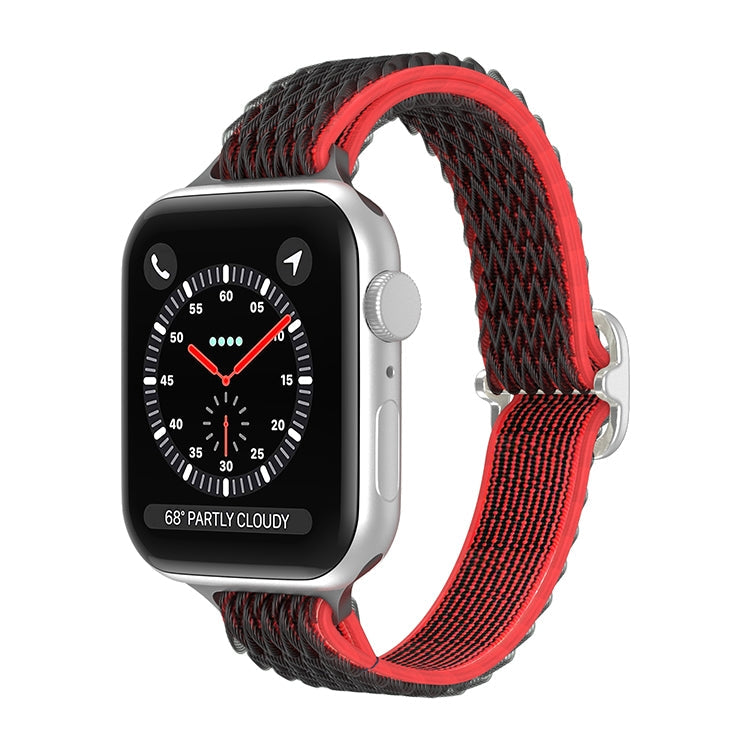 Wave Small Waist Nylon Watch Band For Apple Watch Series