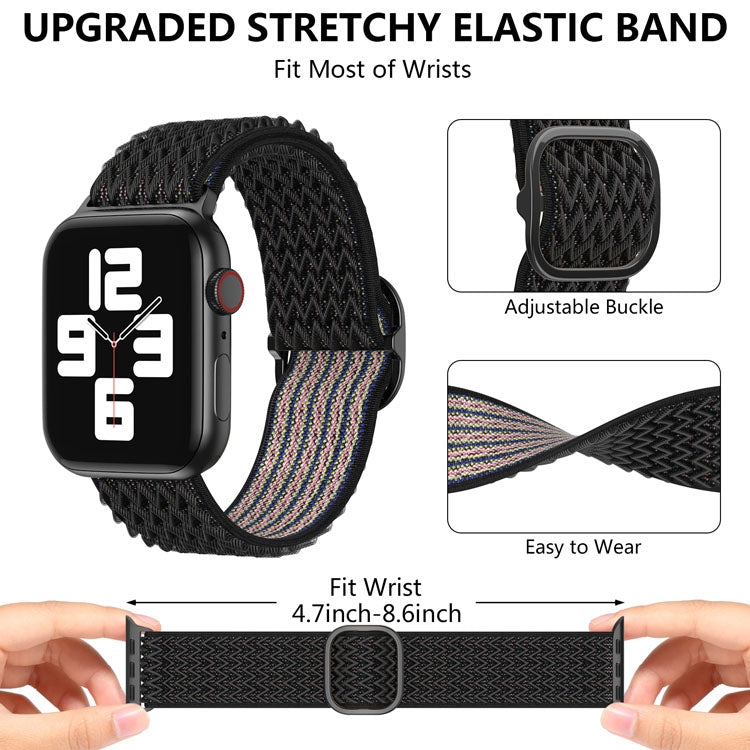 Wave Nylon Watch Band For Apple Watch Series