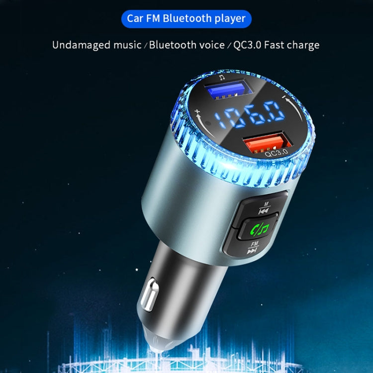 BC77 QC3.0 Fast Charging Car Bluetooth Hands-free MP3 Player FM Transmitter ÎҵÄÉ̵ê