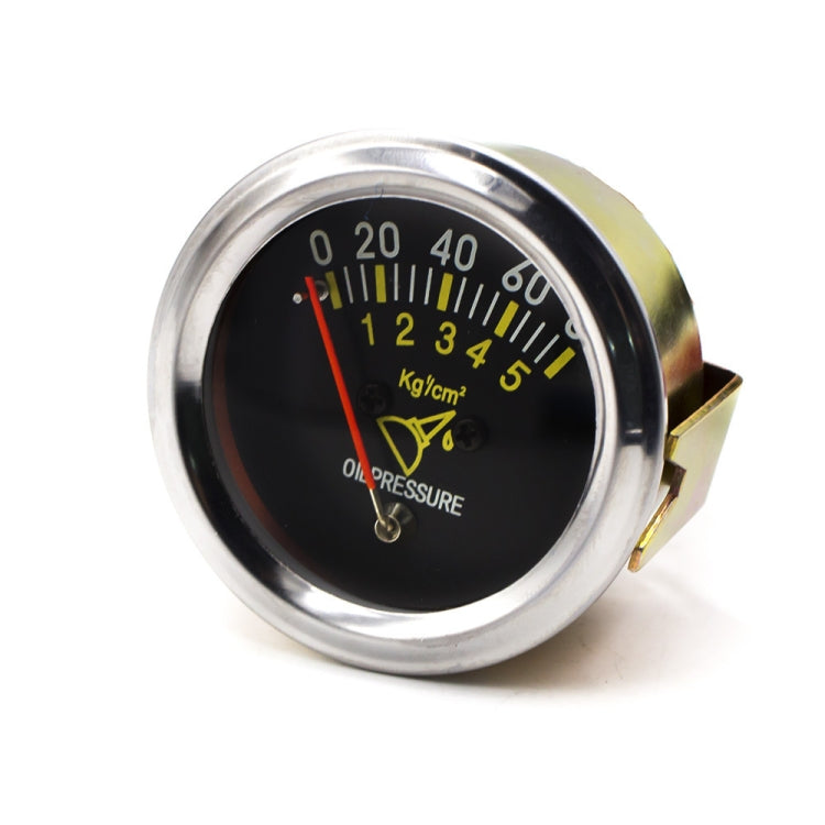 Car Modified 12V Universal 52mm Mechanical Oil Pressure Gauge