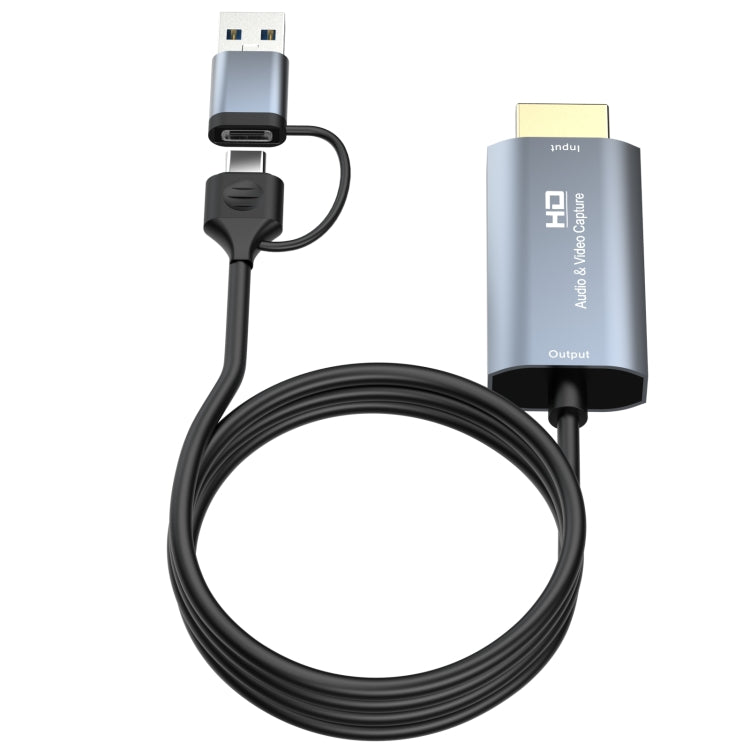 Z36 HDMI/M to USB-Type C/M HD Video Capture Card, Length: 2m