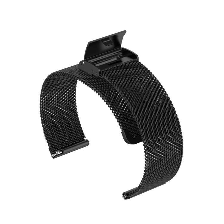 22mm Milan Metal Integrated Buckle Watch Band