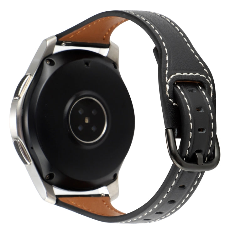 T-shape Genuine Leather Watch Band