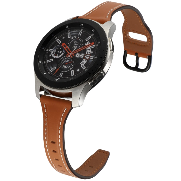 T-shape Genuine Leather Watch Band