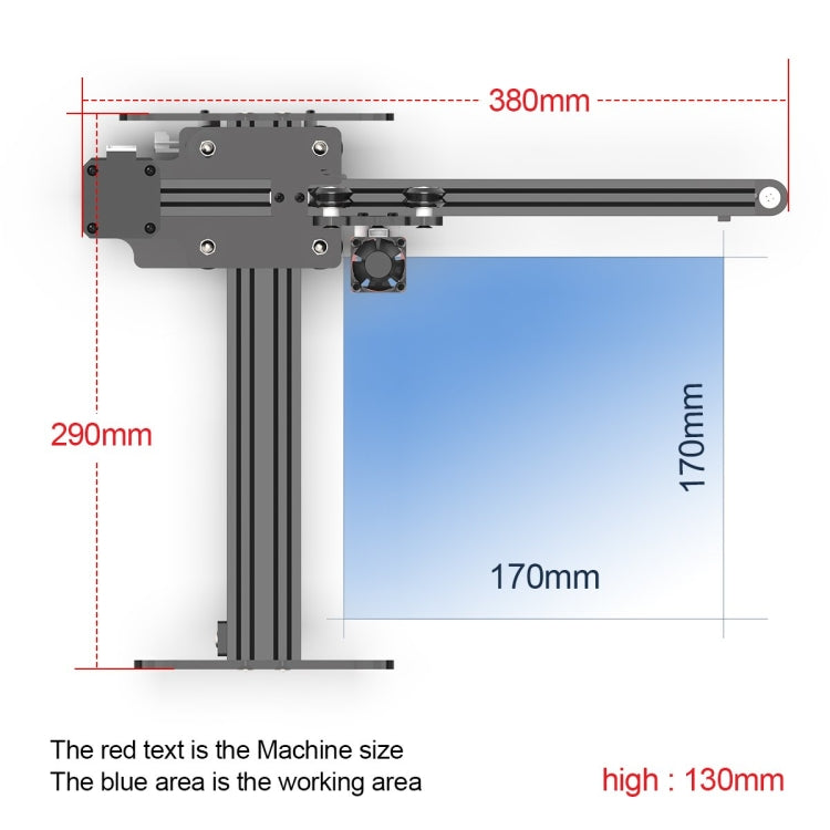 NEJE MASTER 3 3500 B30635 Laser Engraver with B30635 Laser Module