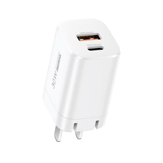 REMAX RP-U6 Magic Speed Series 30W Micro USB+USB-C / Type-C Foldable Fast Charger