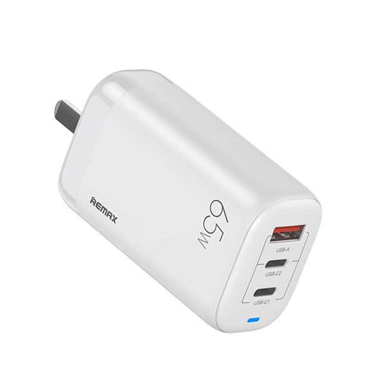 REMAX RP-U55 Territory Series 65W USB+Dual USB-C / Type-C Interface Fast Charger