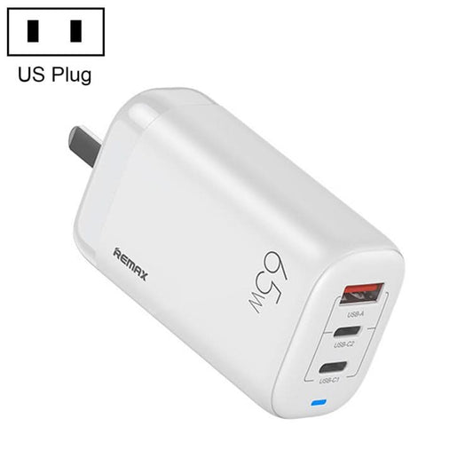 REMAX RP-U55 Territory Series 65W USB+Dual USB-C / Type-C Interface Fast Charger, Specification:US Plug