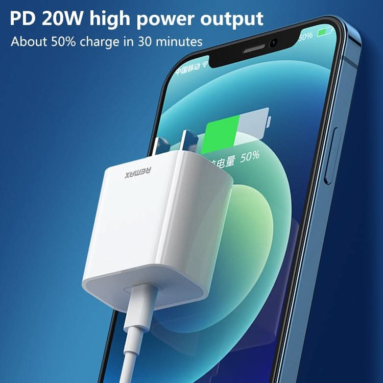 REMAX RP-U79 Speed Series 20W USB-C/Type-C Multi-Compatible Fast Charger