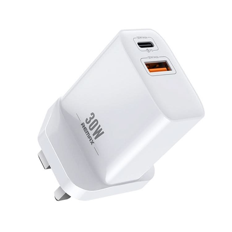 REMAX RP-U82 30W USB+USB-C/Type-C Dual Interface Fast Charger