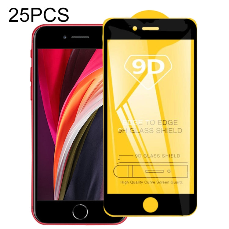 25 PCS 9D Full Glue Full Screen Tempered Glass Film-Reluova