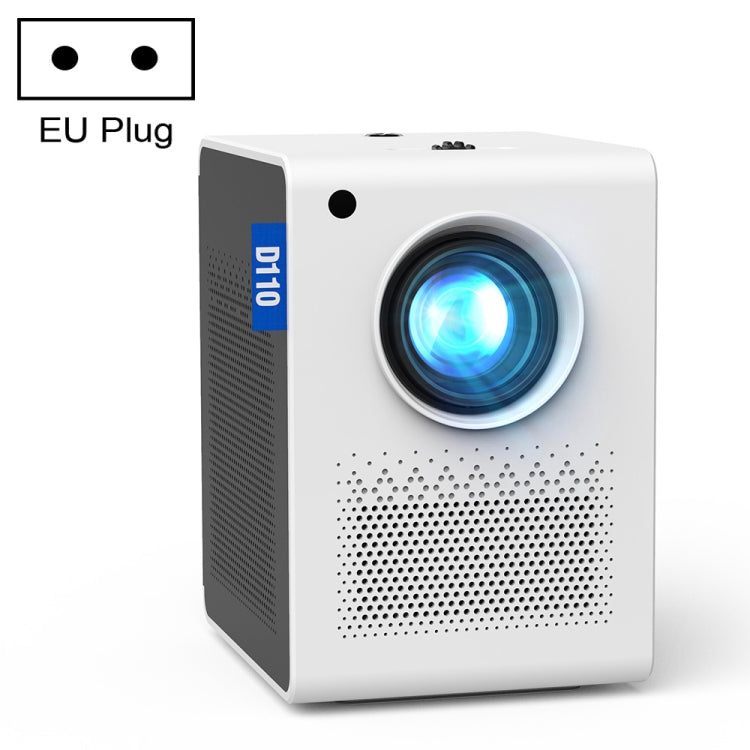 D110 180 ANSI Lumens Mini LED+LCD Smartphone Wireless Screen Mirroring Projector