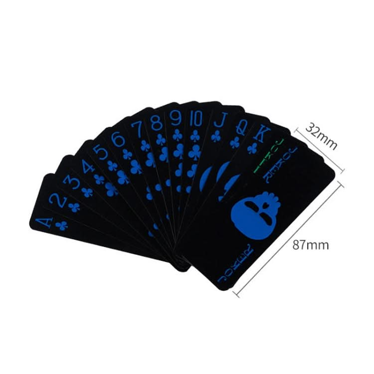 2 PCS Plastic Frosted Waterproof PVC Poker Cards-Reluova