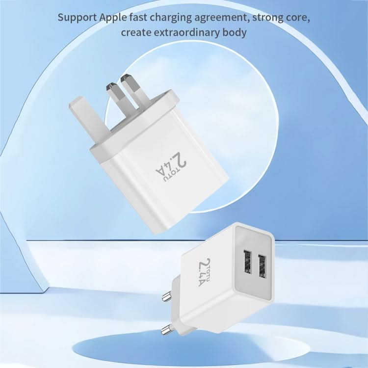 TOTU Joe Series Dual USB Ports Travel Charger