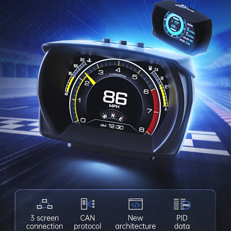 A700 Car 3.5 inch OBDII + MEMS + GPS Head-Up Display System ÎҵÄÉ̵ê