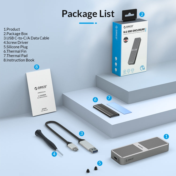 ORICO M.2 NGFF 6Gbps SSD Enclosure My Store