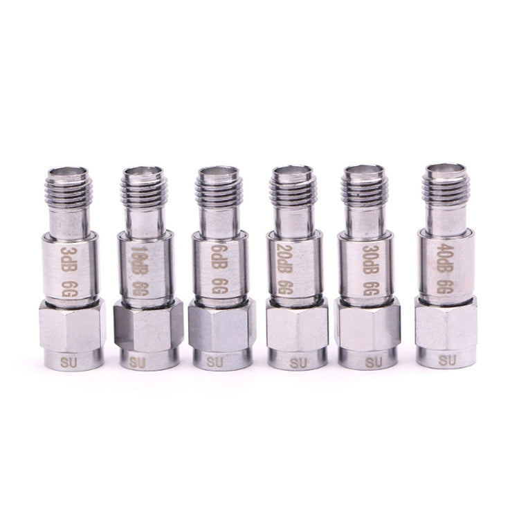 SMA Attenuator DC-6GHz SMA Coaxial Fixed Connectors