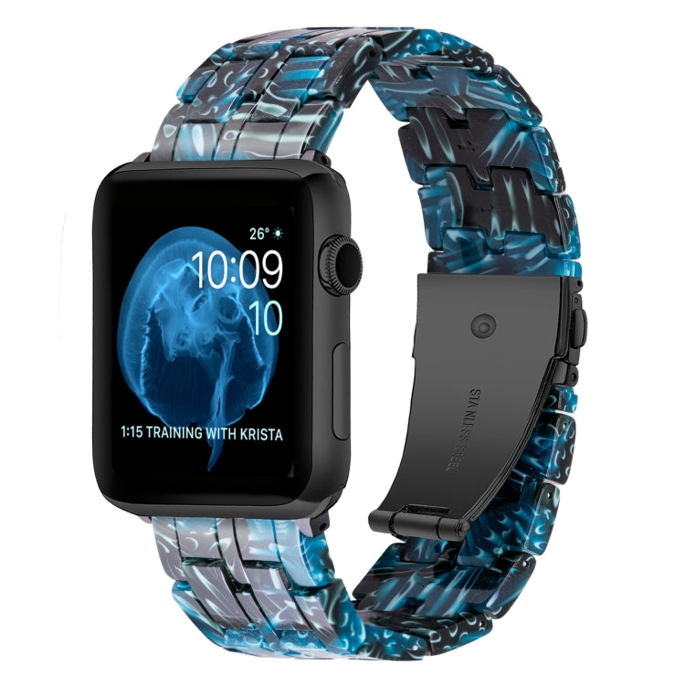 Five-bead Resin Watch Band For Apple Watch Series