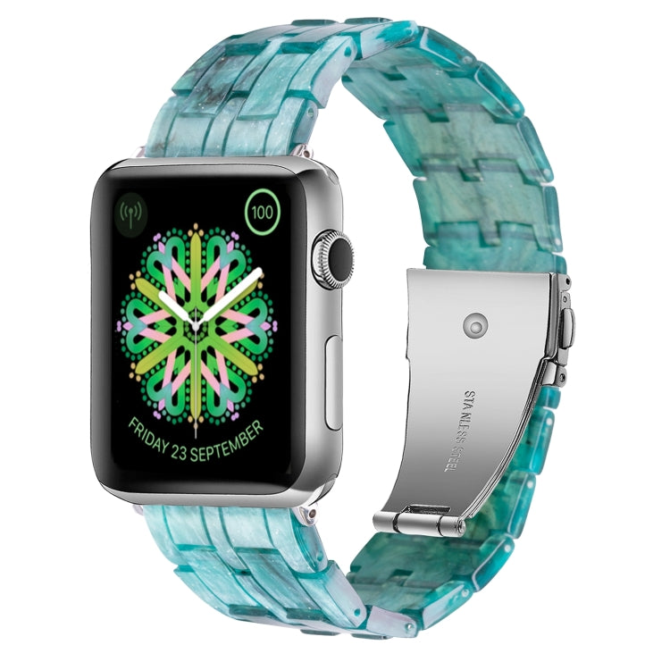 Five-bead Resin Watch Band For Apple Watch Series