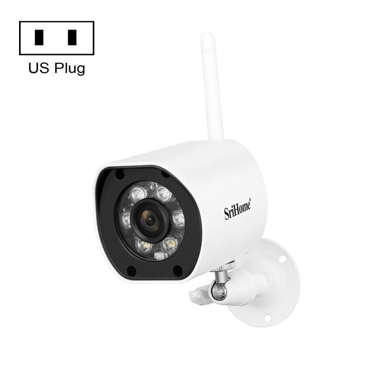 SriHome SH034 5.0MP Mini Dual 2.4 / 5G WiFi Outdoor Waterproof Video Surveillance Color Night Vision Security CCTV Cam