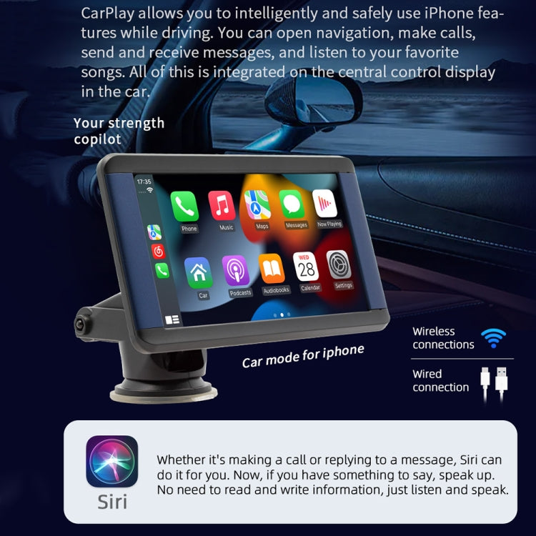 B300C 7 inch Car MP5 Player Carplay Mobile Phone Internet Tablet Monitor ÎҵÄÉ̵ê