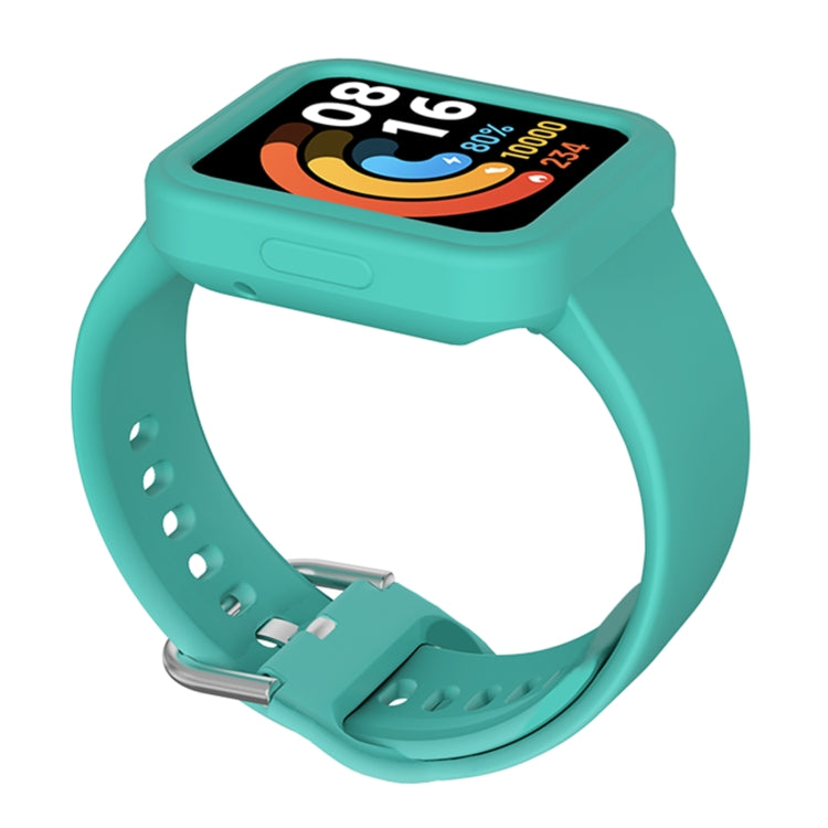 Solid Color Silicone Integrated Watch Band