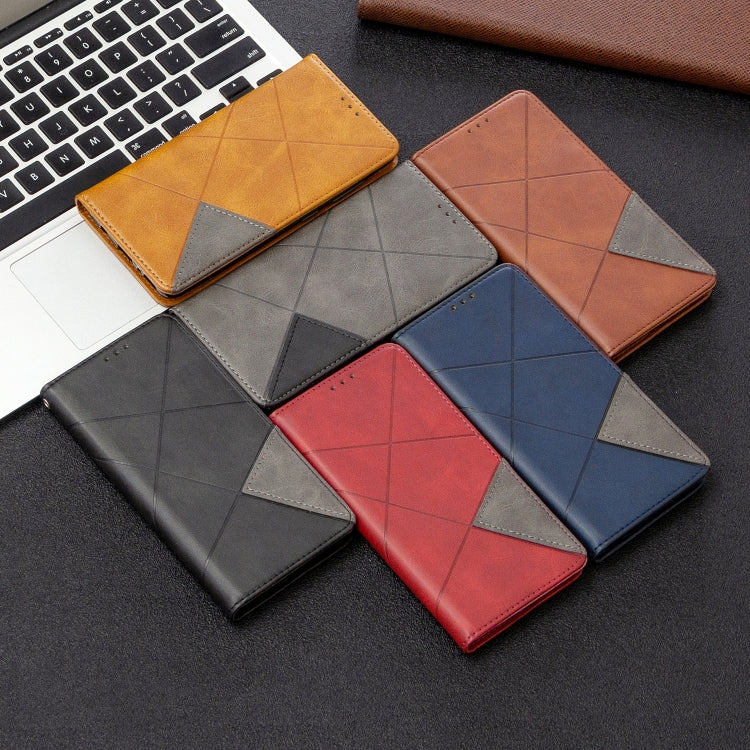 Rhombus Texture Horizontal Flip Magnetic Leather Case with Holder & Card Slots & Wallet My Store