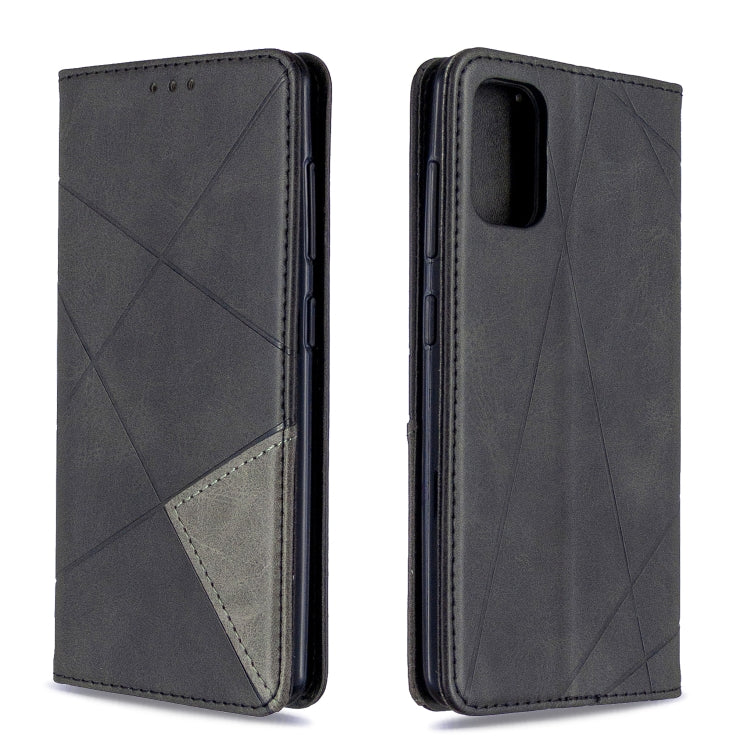 Rhombus Texture Horizontal Flip Magnetic Leather Case with Holder & Card Slots & Wallet My Store