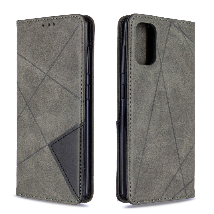 Rhombus Texture Horizontal Flip Magnetic Leather Case with Holder & Card Slots & Wallet My Store