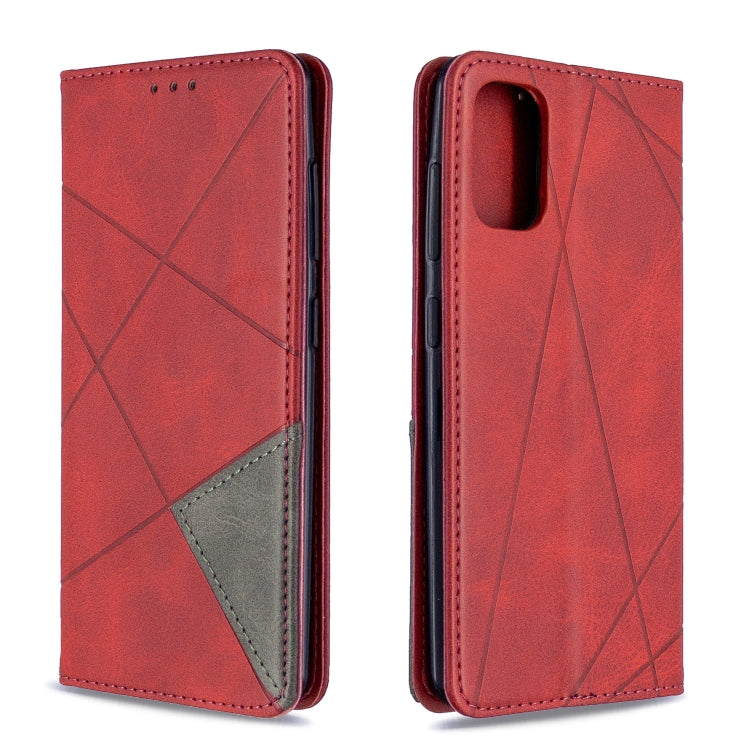 Rhombus Texture Horizontal Flip Magnetic Leather Case with Holder & Card Slots & Wallet My Store