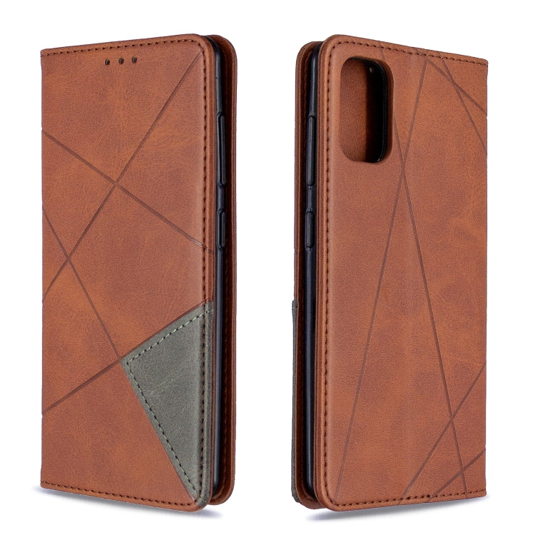 Rhombus Texture Horizontal Flip Magnetic Leather Case with Holder & Card Slots & Wallet My Store