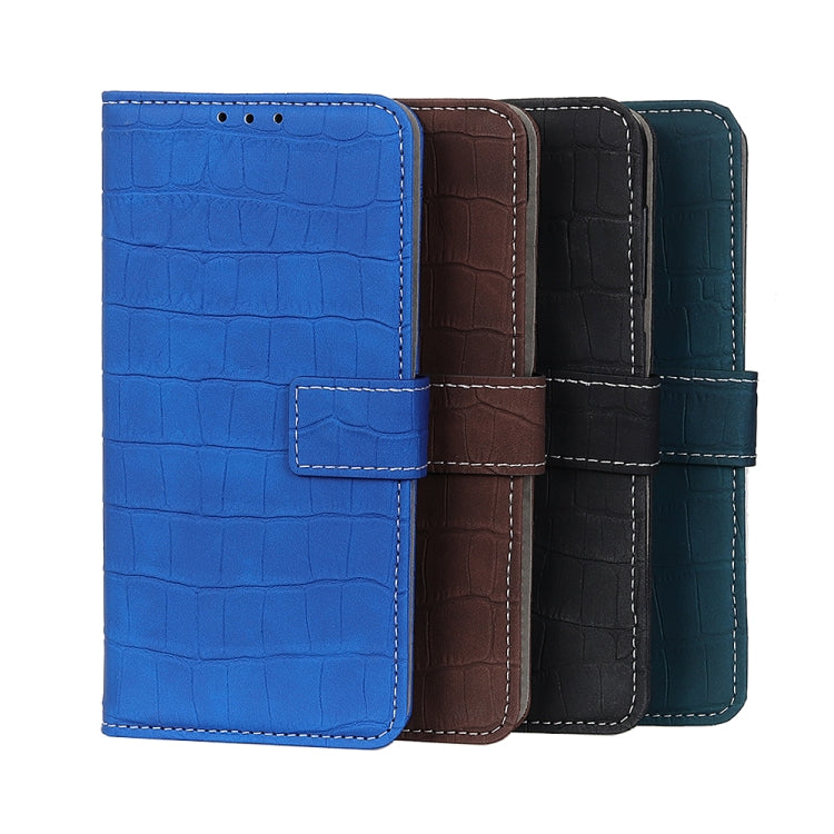 Crocodile Texture Horizontal Flip Leather Case with Holder & Card Slots & Wallet