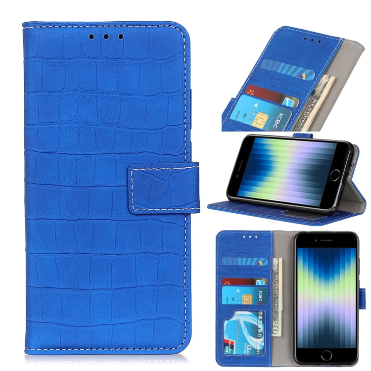 Crocodile Texture Horizontal Flip Leather Case with Holder & Card Slots & Wallet