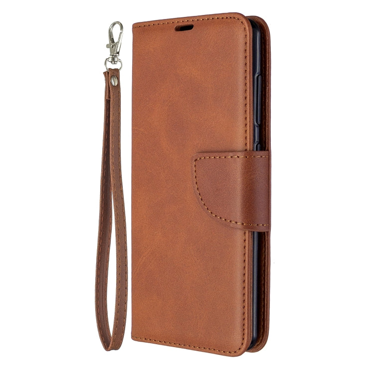 Retro Lambskin Texture Pure Color Horizontal Flip PU Leather Case with Holder & Card Slots & Wallet & Lanyard My Store